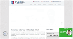 Desktop Screenshot of floridadataentry.com
